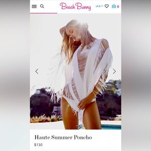 Beach Bunny Haute Summer Poncho